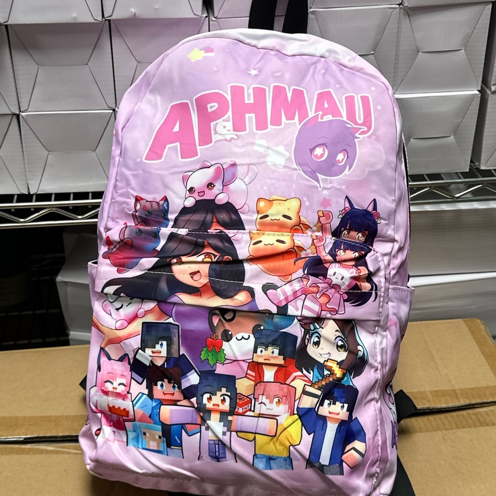 Aphmau Pink and Purple Backpack (comes brand new sealed) - Picture 5 of 5